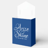 Nieuw jaar bijbel Verse Blue Bedankdoosjes (Geopend)