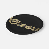 Nieuw jaar Bord op papier van de feestdag van de f (Gekanteld)