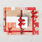 nieuw jaar briefkaart (Voorkant / Achterkant)