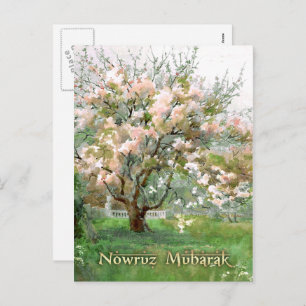 Nieuw jaar Briefkaarten van Nowruz Mubarak