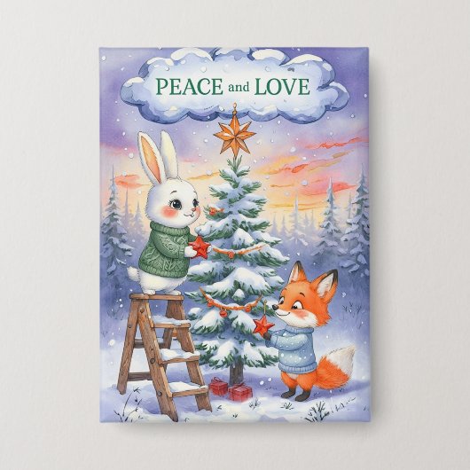 nieuw jaar button (Voorkant)