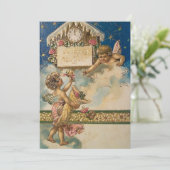  nieuw jaar feestdagenkaart (Staand voorkant)