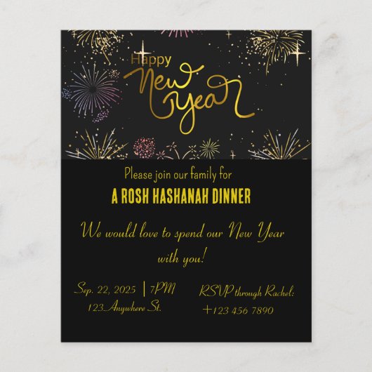 NIEUW JAAR FLYER (Voorkant)