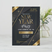 Nieuw jaar formele uitnodiging (Staand voorkant)