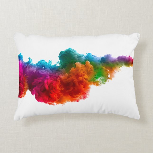 Nieuw jaar geborsteld polyester accent kussen (Voorkant)