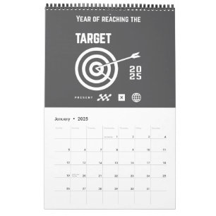 nieuw jaar kalender