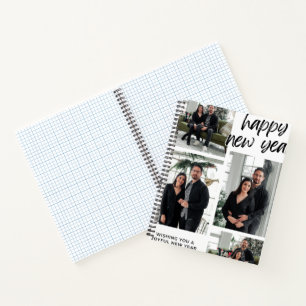 Nieuw jaar met Liefde Browns Familie Spiraal Noteb Notitieboek