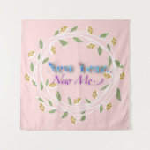 Nieuw jaar Nieuw Wandkleed (Voorkant)