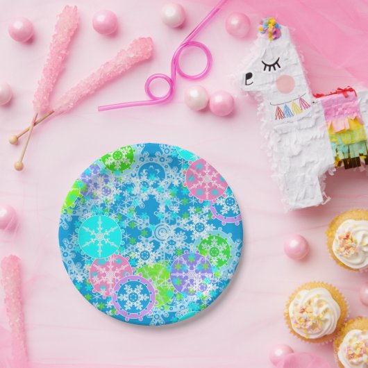 Nieuw jaar ontwerp gastboek papieren bordje (Feest)