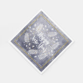 Nieuw jaar ontwerper Napkin Servet (Hoek)