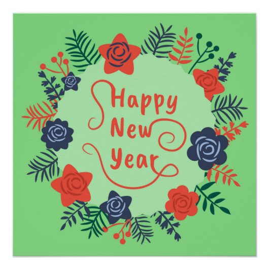 NIEUW JAAR POSTER PERFECT POSTER (Voorkant)