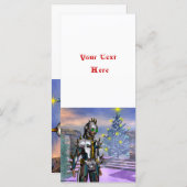 NIEUW JAAR VAN EEN CYBORG (Voorkant / Achterkant)