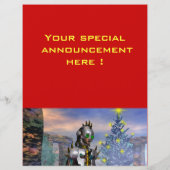 NIEUW JAAR VAN EEN CYBORG FLYER (Achterkant)