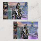 NIEUW JAAR VAN EEN CYBORG VISITEKAARTJE (Voorkant / Achterkant)