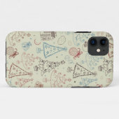 Nieuw jaarspatroon Case-Mate iPhone case (Achterkant (horizontaal))