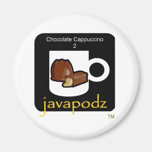 Nieuw JavaPodz Chocolate Cappuccino Magnet Magneet