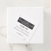 NIEUW! Je eigen bruiloftsobject ontwerpen Bedankjes Labels (In situ)