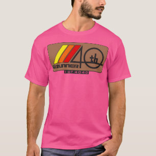 Nieuw Jubileum 40e Vier 4040 T-shirt