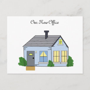 Nieuw Kantoorgebouw Briefkaart