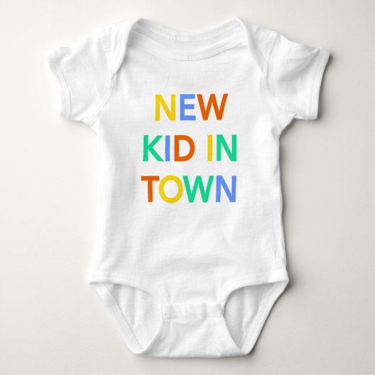 Nieuw Kind in het shirt van Town (Voorkant)