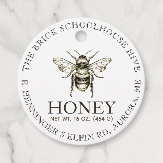 NIEUW Label honingvoeding 2020 (Voorkant)