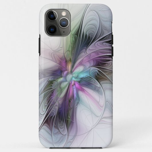 Nieuw leven, kleurrijke Abstracte fractale kunst F Case-Mate iPhone Case (Achterkant)
