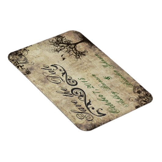 Nieuw Leven Save the Date Trouwmagneet Magneet (Rechterzijde)