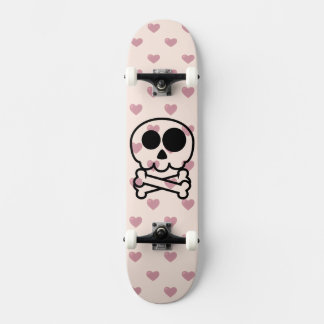 NIEUW - Liefdeshart Cartoon Schedel Skateboard