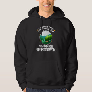 Nieuw Londen Staat Op Mijn Lijst Natuur Buiten Bo Hoodie
