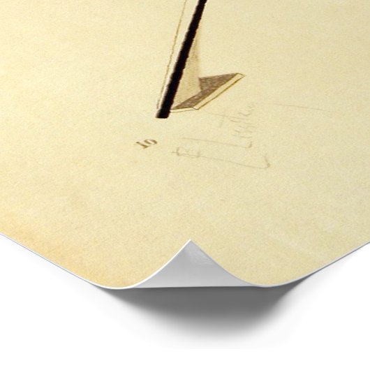 Nieuw Man van El Lissitzky Abstract Poster (Hoek)