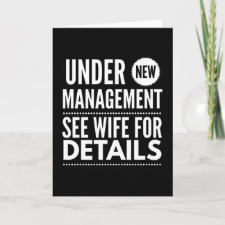 Nieuw management van het pensioen van de vrouw kaart