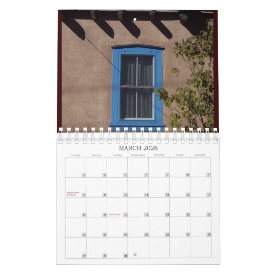 Nieuw Mexicaans landschap Kalender (Mar 2026)