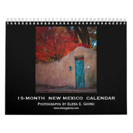 Nieuw Mexico 2018-2019 15-maands kalender