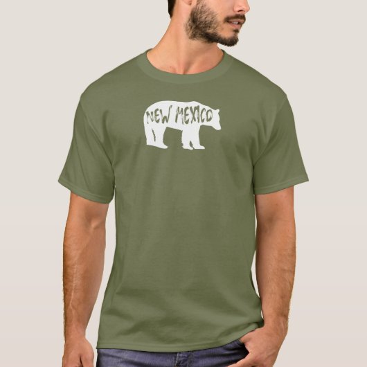 Nieuw Mexico-Beer T-shirt (Voorkant)
