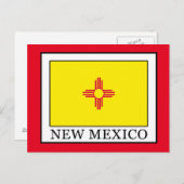 Nieuw Mexico Briefkaart (Voorkant / Achterkant)
