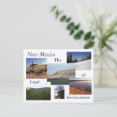 Nieuw Mexico Briefkaart (Staand voorkant)