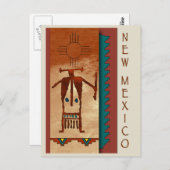 Nieuw Mexico Briefkaart (Voorkant / Achterkant)