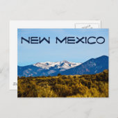 Nieuw Mexico Briefkaart (Voorkant / Achterkant)