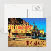 Nieuw Mexico-Briefkaart Briefkaart (Voorkant / Achterkant)