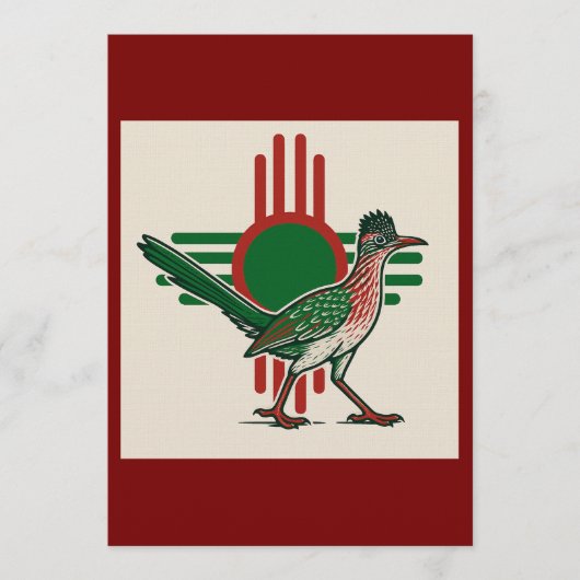 Nieuw-Mexico Feestdagen  Kaart (Voorkant)