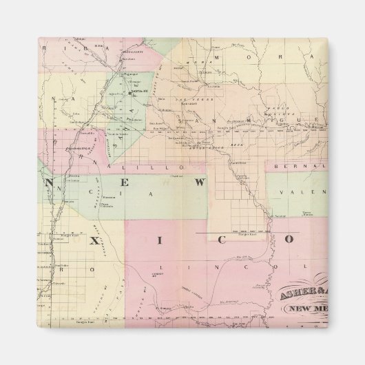 Nieuw Mexico Magneet (Voorkant)