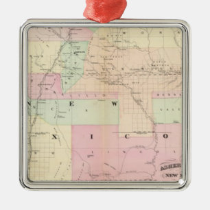 Nieuw Mexico Metalen Ornament