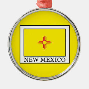 Nieuw Mexico Metalen Ornament