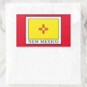 Nieuw Mexico Rechthoekige Sticker (Tas)