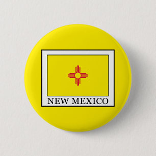 Nieuw Mexico Ronde Button 5,7 Cm