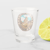 Nieuw Mexico Shot Glas (Achterkant)