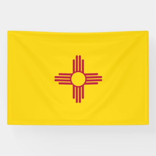 Nieuw Mexico Spandoek (Horizontaal)