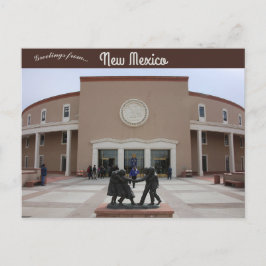 Nieuw Mexico Stad Capitol Santa Fe Nieuw Mexico Briefkaart