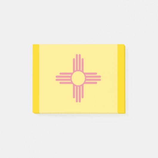 Nieuw Mexico State Flag Design Decor Post-it® Notes (Voorkant)