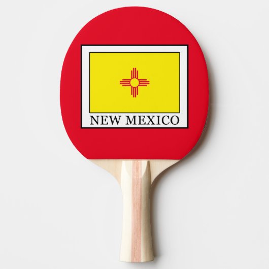 Nieuw Mexico Tafeltennisbatje (Voorkant)